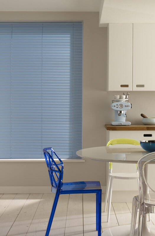 Sparkle_Blue Perfect Fit Metal Venetian Blinds